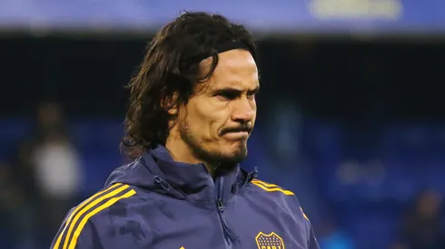 Edinson Cavani en Boca (Getty Images)