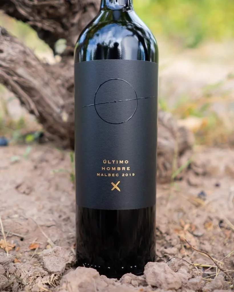 “Último Hombre” la etiqueta creada por Schiavi. (Instagram)