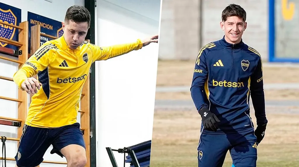 Ander Herrera y Belmonte, descartados vs. Banfield. (@javierphotogamma)