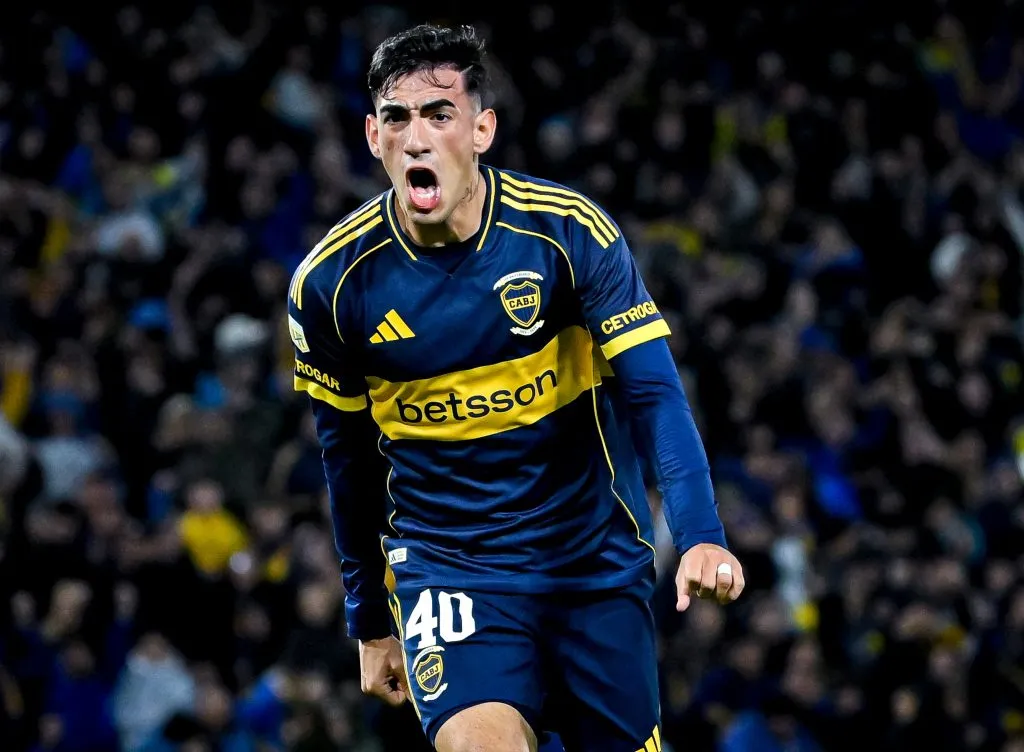 Di Lollo, el ‘2’ que pasó a ser importante en Boca. (Getty)