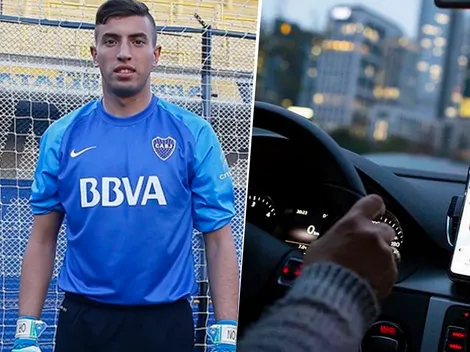 Sorpresivo cambio: pasó de jugar en Boca a ser conductor de Uber