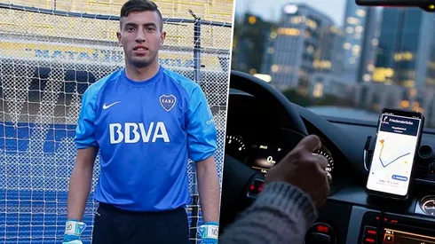 Tuvo que cambiar los guantes por el volante cuando quedó libre.