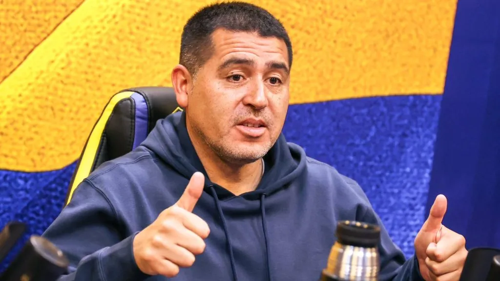 Juan Román Riquelme, presidente de Boca (Manuel Calabró)