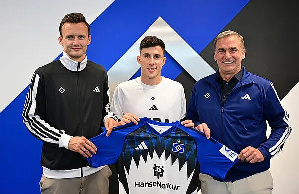 Nicolás Capaldo presentado en Hamburgo (Hamburgo Oficial)