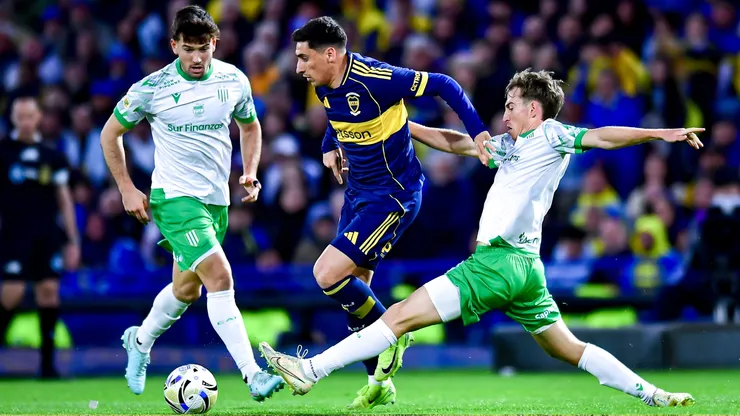 Boca vs. Banfield, por el Torneo Clausura 2025.