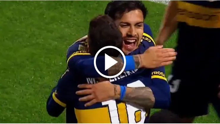 Merentiel hizo el primero para Boca.