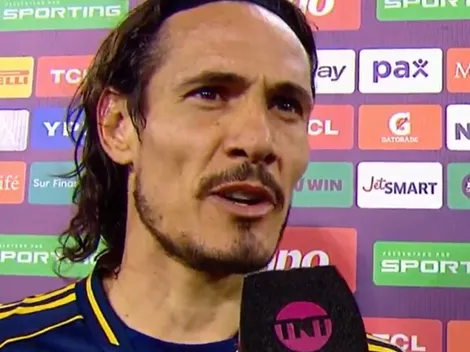 La fuerte frase de Cavani a las críticas que recibió en Boca: "Hay que..."