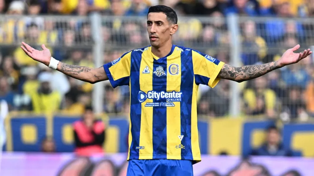 El palito de Di María para Boca