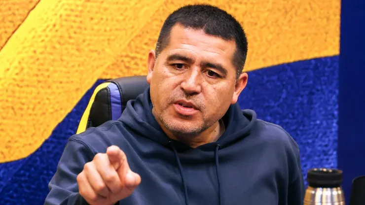 Juan Román Riquelme, presidente de Boca (Manuel Calabró)