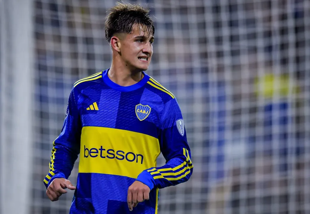 Iker Zufiaurre, juvenil de Boca (Getty Images)