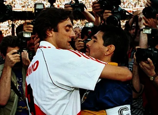 Maradona elogió a Francescoli en su momento. (Archivo)