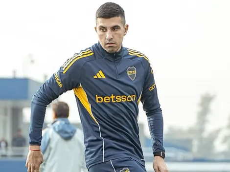 Alivio para Russo: Rodrigo Battaglia volvió a entrenar a la par en Boca