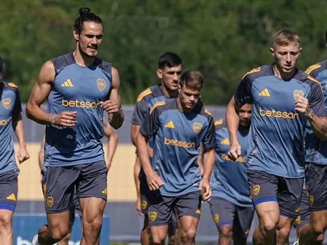 Además de Battaglia, otros dos jugadores de Boca volvieron a trabajar con normalidad