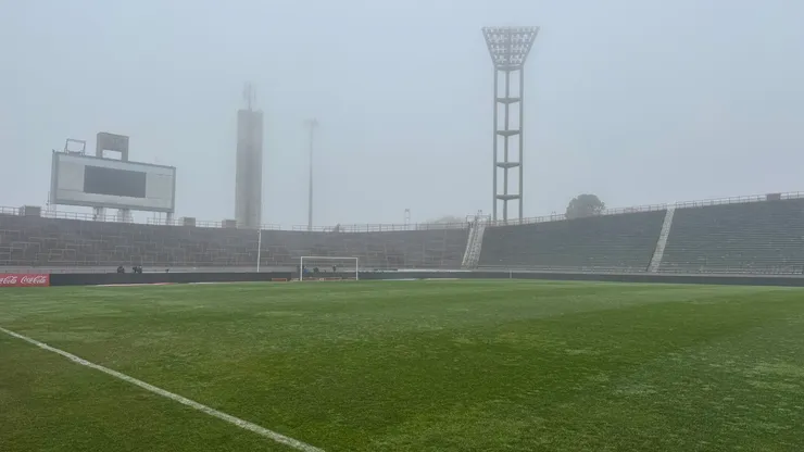 La niebla domina el cielo de Mar del Plata. (Foto: Emiliano Raddi)