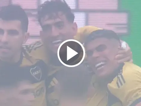 VIDEO | Gran asistencia de Palacios: Di Lollo marcó de cabeza el 1 a 0 de Boca vs. Aldosivi