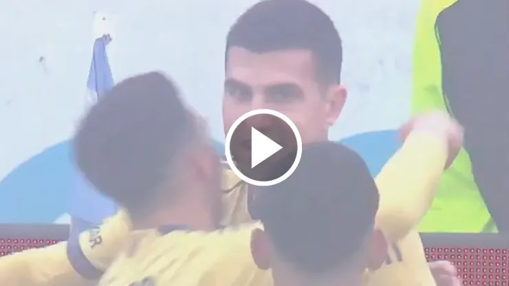 El gol de Battaglia en Boca vs. Aldosivi