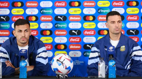 El elogio de Scaloni para Paredes.