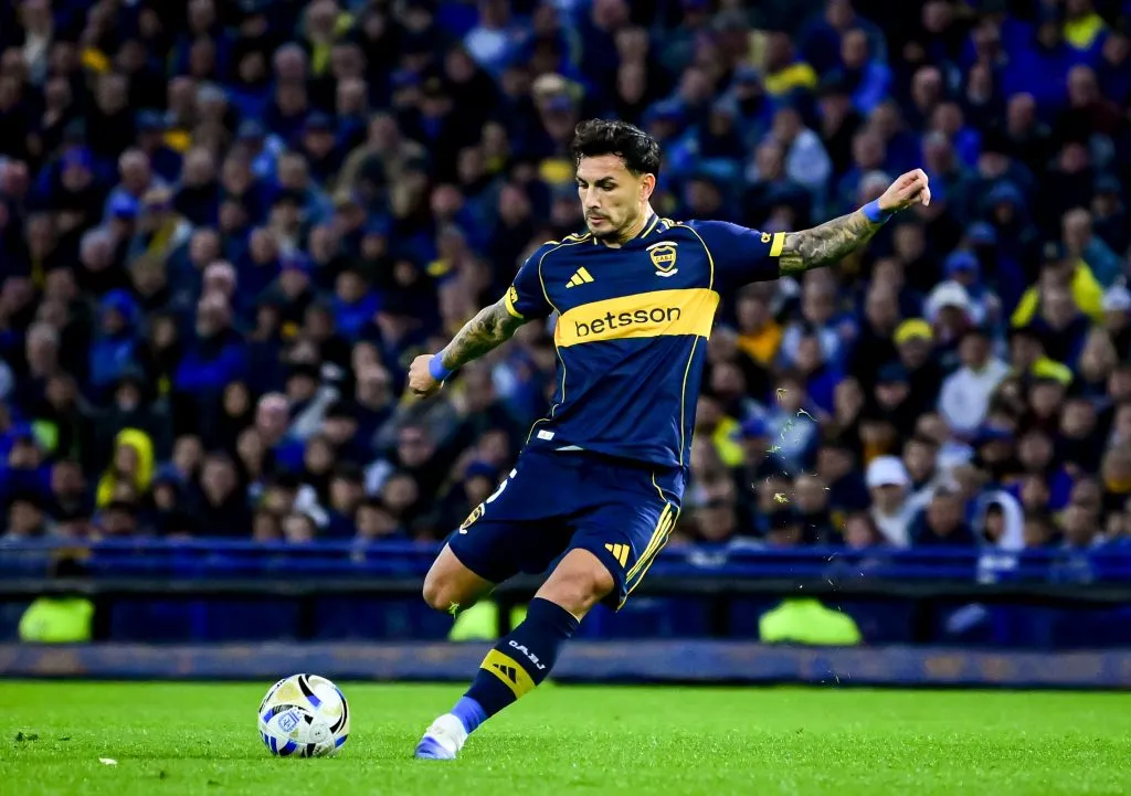 Paredes, clave en el Boca de Russo. (Getty)
