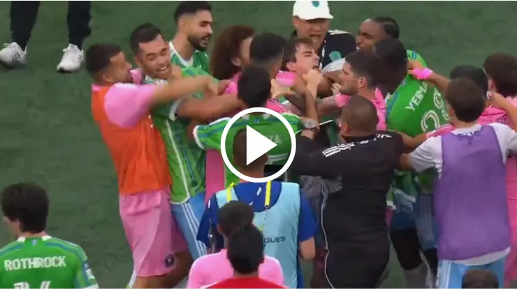 El Inter Miami perdió la Leagues Cup y terminó peleándose con el rival.