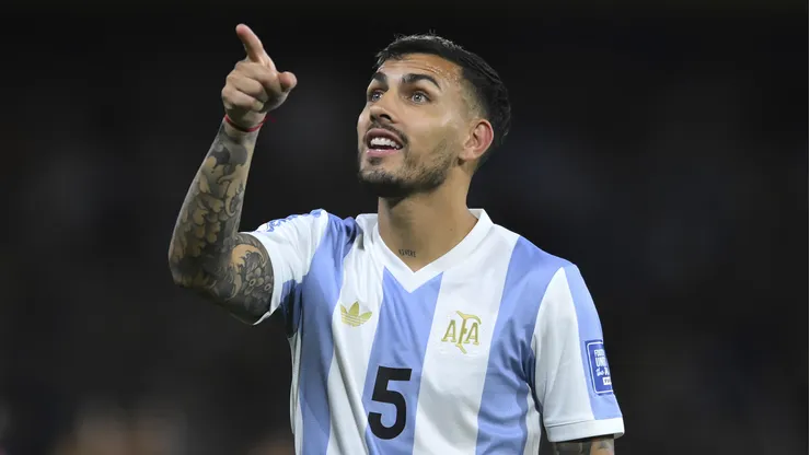 Leandro Paredes, citado a la Selección Argentina