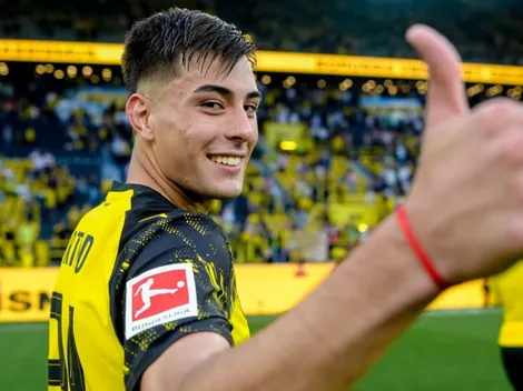 El posteo del Borussia Dortmund con Anselmino y una frase de Boca que fue viral: "El CM entendió todo"