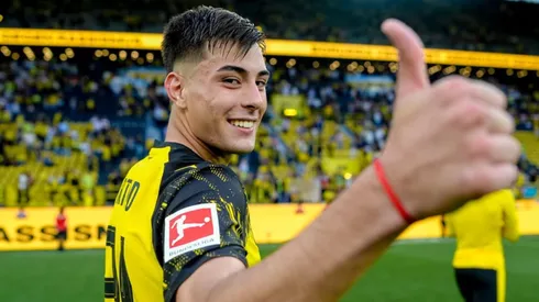 Aaron Anselmino en Borussia Dortmund (Instagram)