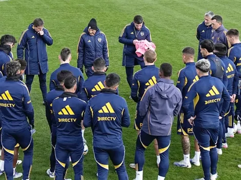 Tras la ausencia de Russo, quién dirigirá la práctica de Boca