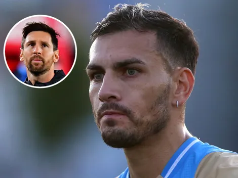 Paredes contó cómo vivió la despedida de Messi en Argentina