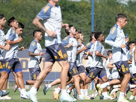 Úbeda, a cargo de la práctica: la buena noticia que recibió Boca en el último entrenamiento