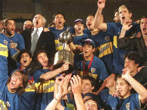 No se sabía: un exdefensor, campeón de América con Boca, dio sus primeros pasos como delantero
