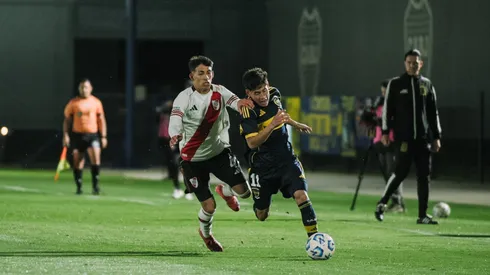 Boca y River igualaron en el Predio de Ezeiza.