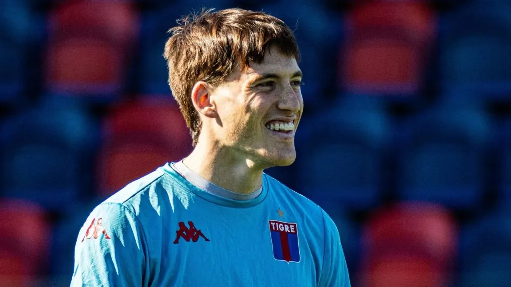 Saralegui está cedido en Tigre.