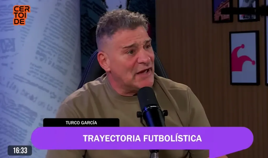 El Turco García bancó a Cavani. (Youtube)