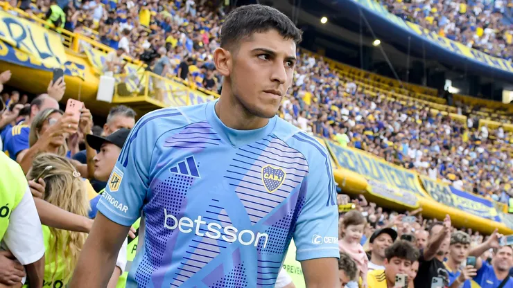 Brey será titular en Boca vs. Rosario Central (Getty Images)