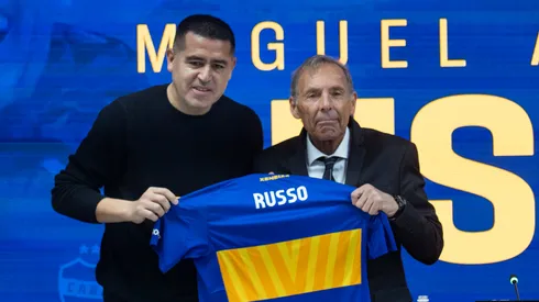 Riquelme marcó su postura con Russo en Boca.