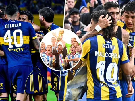 Un Boca-Rosario Central histórico: el primer enfrentamiento entre campeones del mundo 2022