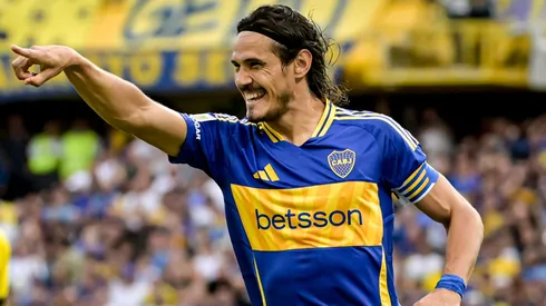 El tierno posteo que subió Cavani tras el entrenamiento en La Bombonera.