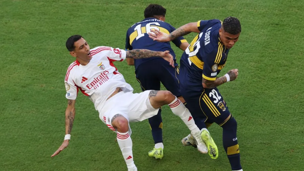 Di María sufrió a Boca en el Mundial de Clubes. (Getty)