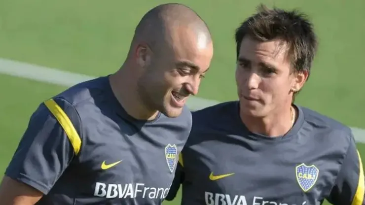Silva y Mouche juegan juntos de forma amateur.