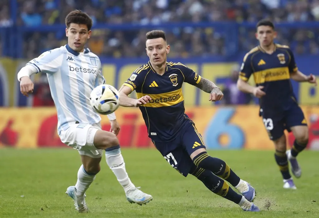 Malcom Braida jugó su último partido en Boca contra Racing. (Getty)