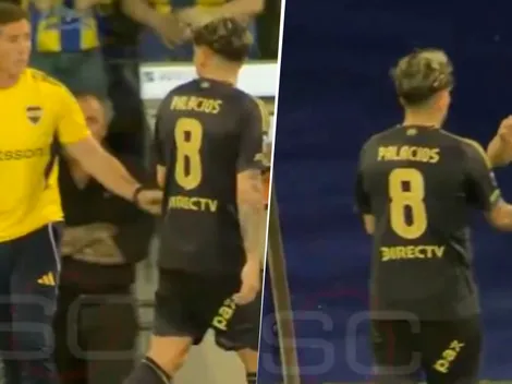 El reclamo de Carlos Palacios en el partido contra Rosario Central: "¿Siempre salgo yo?"