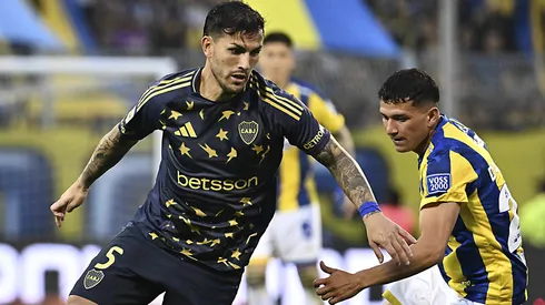 Leandro Paredes en Boca vs. Rosario Central