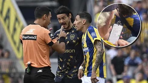 El mensaje de texto en medio de Boca vs. Rosario Central que se volvió viral