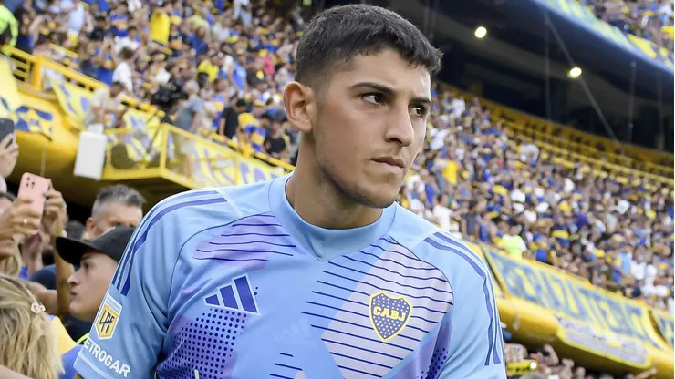 Leandro Brey, arquero de Boca