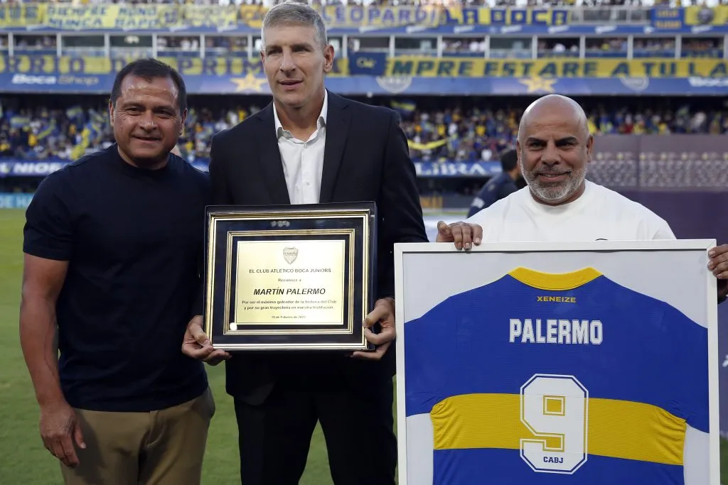 Marcelo Delgado con otro rol en Boca. (Getty)