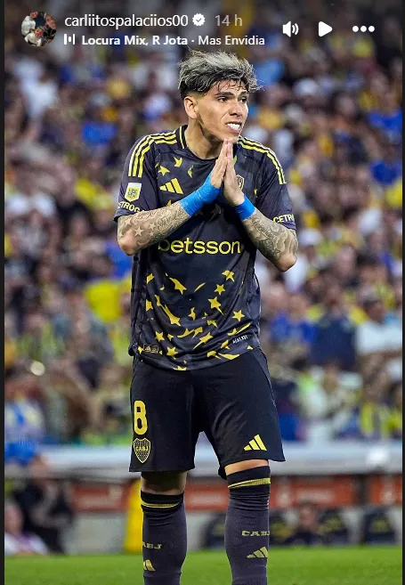 La sugestiva historia de Carlos Palacios. (Captura)