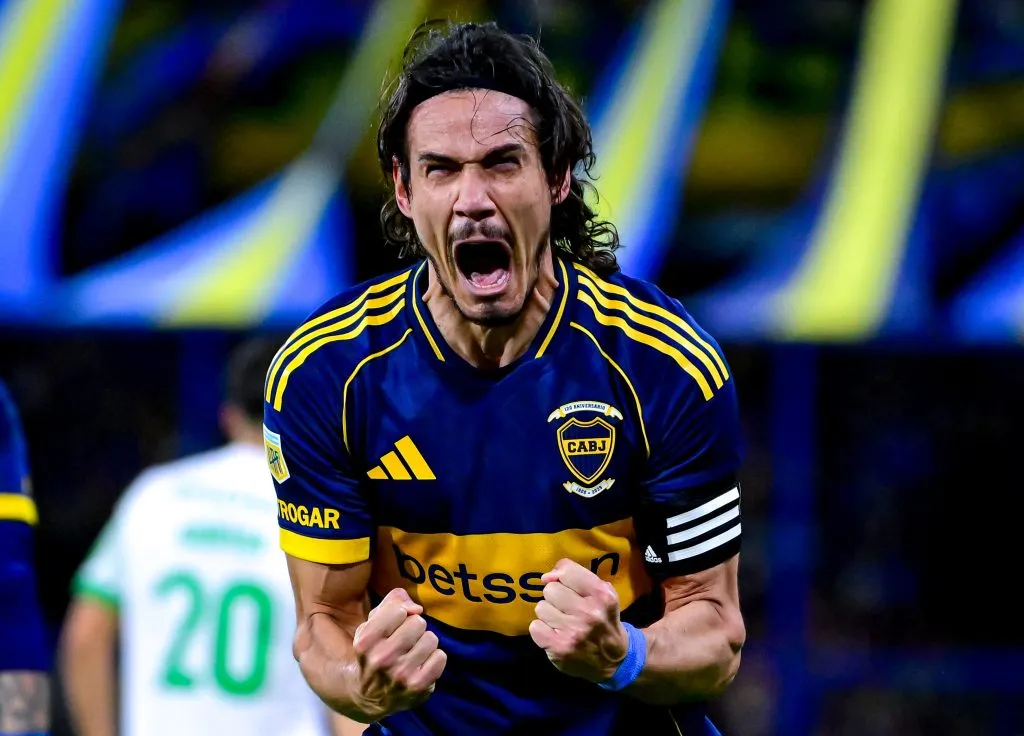 Edinson Cavani seguirá siendo titular en Boca. (Getty)
