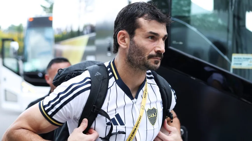 Javi García tiene contrato en Boca hasta fin de año.