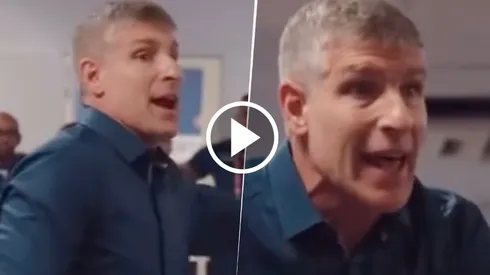 La arenga de Martín Palermo en Fortaleza