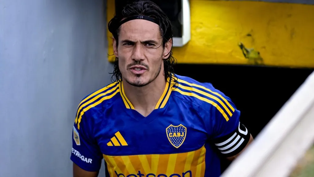 Edinson Cavani en Boca (Getty Images)